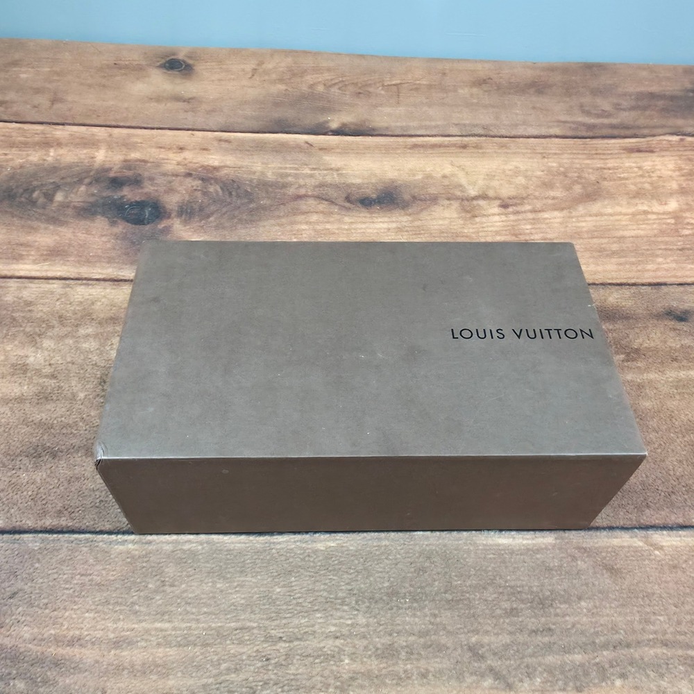 Louis Vuitton Shoe Accessory Storage Box Brown Good Drawer Style